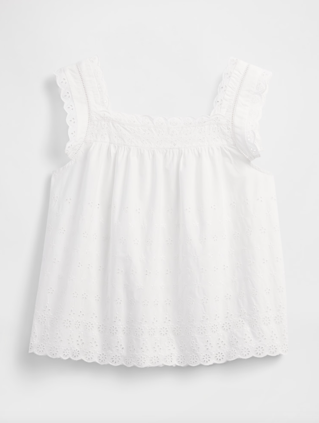 Gap, x Dôen Eyelet Top