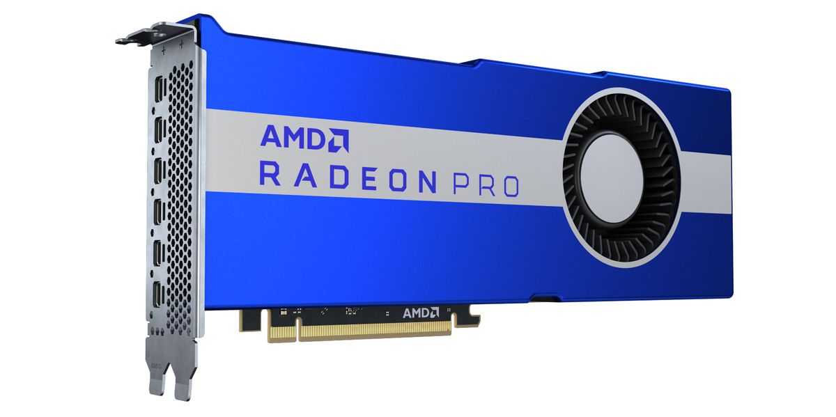 Radeon Pro VII Graphics Card review Creative Bloq