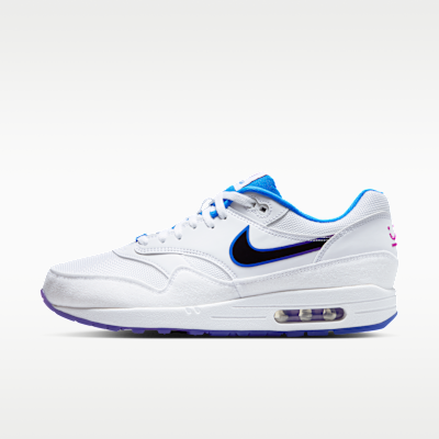Air Max 1 &amp;quot;royals&amp;quot; Men's Shoes - White/soar/vivid Grape - Size 6