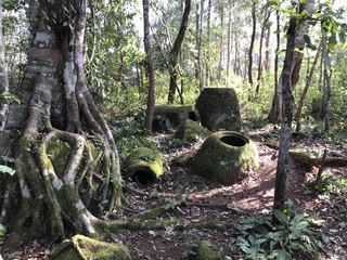 Although the region is best known for the stone jars on the Plain of Jars, most of the ancient jar sites are in heavily forested and mountainous areas.