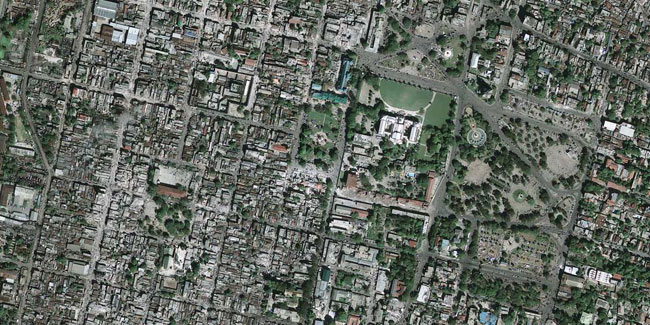 Satellite Photos Show Destruction from Haiti Earthquake