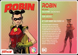 Robin (Talia Kane) — she/her/hers in Multiversity: Teen Justice