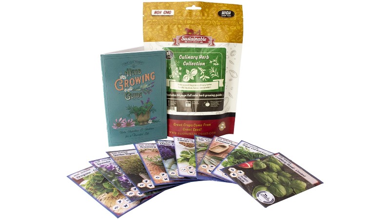 Sustainable Seed Company culinary herb seeds variety pack