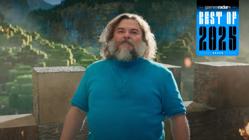 Jack Black as Steve in A Minecraft Movie