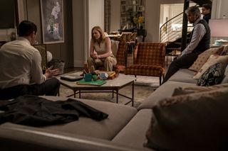 Jeremy Strong, Sarah Snook, Kieran Culkin and Alan Ruck in Succession