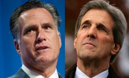 Mitt Romney and John Kerry are both rich Massachusetts politicians with reputations for flip-flopping. But can Romney win the White House and succeed where Kerry failed?