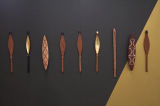 Wooden artefacts on show during Melbourne design fair, part of Melbourne Design Week 2022