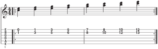 Aeolian mode diad exercise