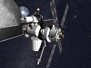 NASA's Lunar Orbital Platform-Gateway art
