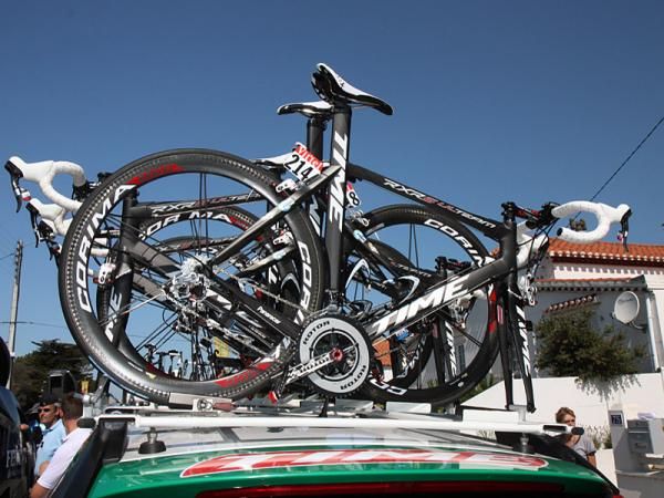 Saur-Sojasun is using Time's striking RXRS Ulteam frame for road stages in this year's Tour de France.