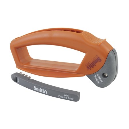 Smith's Handheld 50603 Lawn Mower Blade Sharpeners, Orange, 7.34&amp;rdquo; X 2.15&amp;rdquo; X 2.77&amp;rdquo;