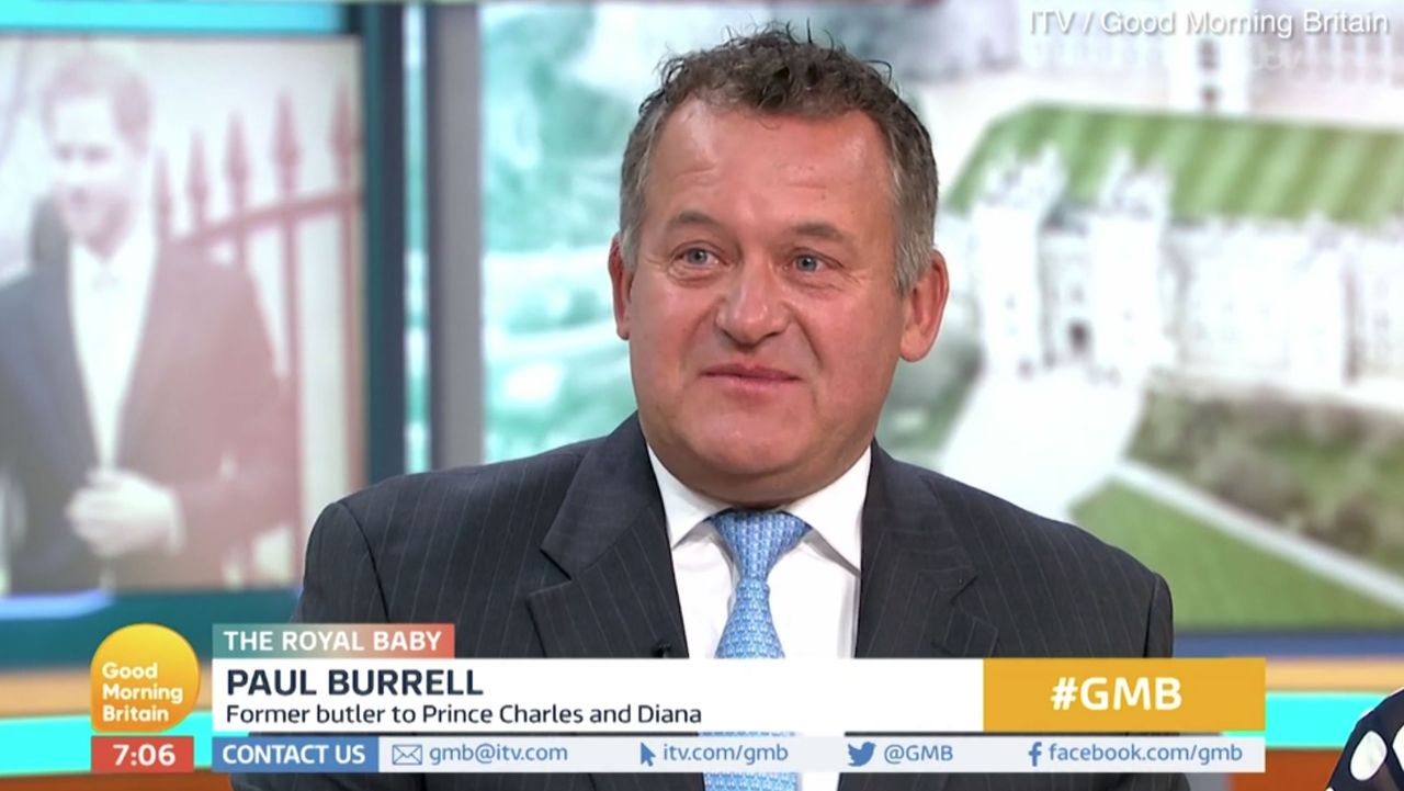 Paul Burrell on Good Morning Britain