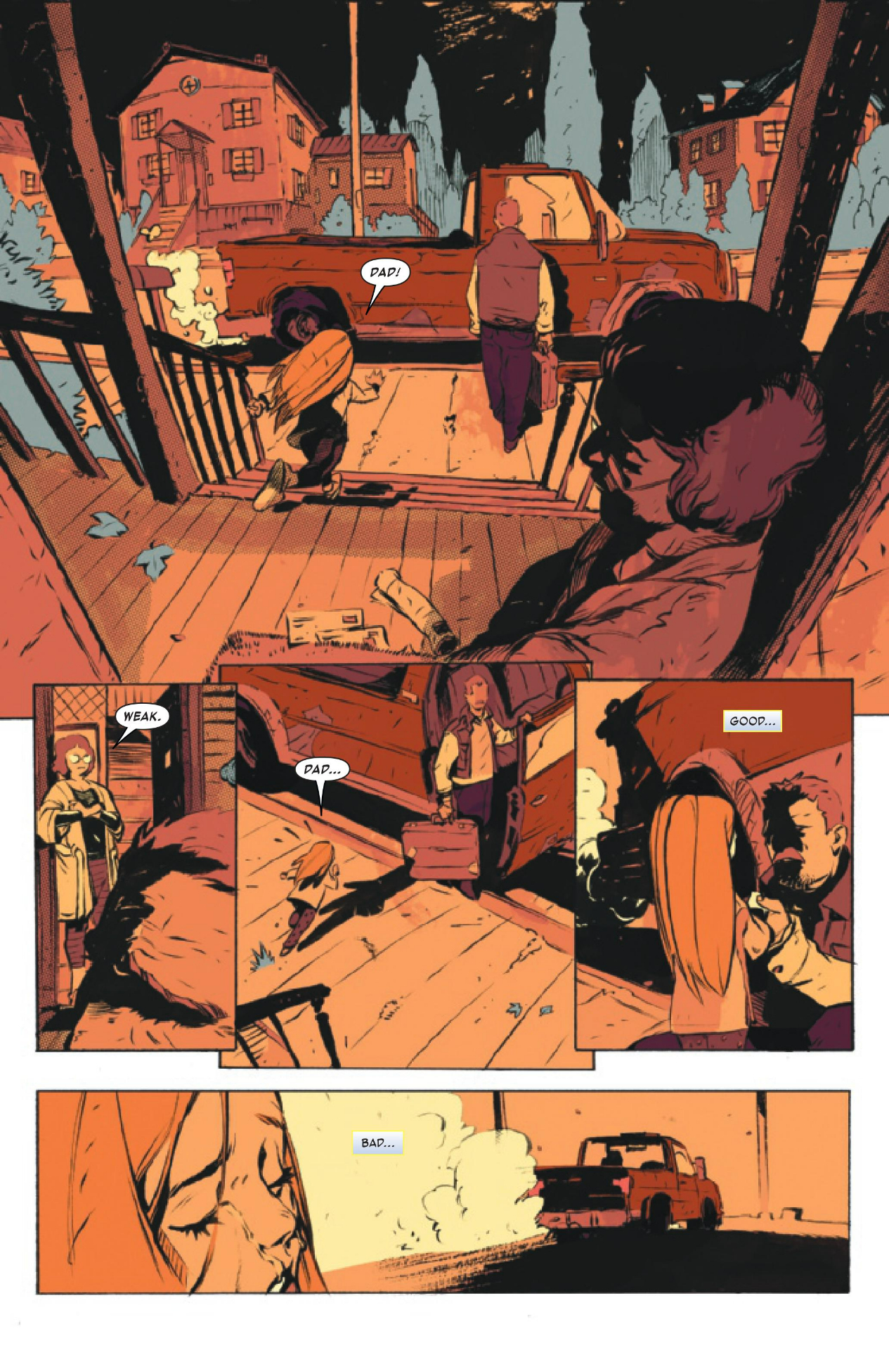 Hellcat #1 interior art