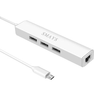 Smays Ethernet Adapter with USB Hub