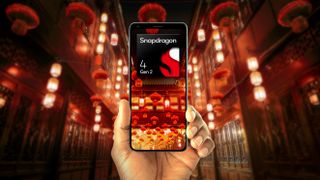 The Snapdragon 4 Gen 2 on a smartphone