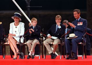 Prince Harry, Prince Charles, Princess Diana, Prince William