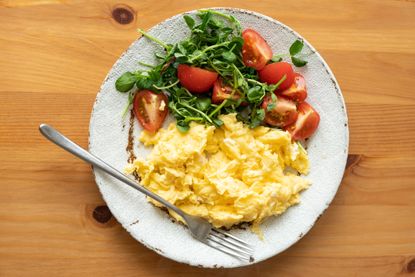 Oven Scrambled Eggs - The Girl Who Ate Everything