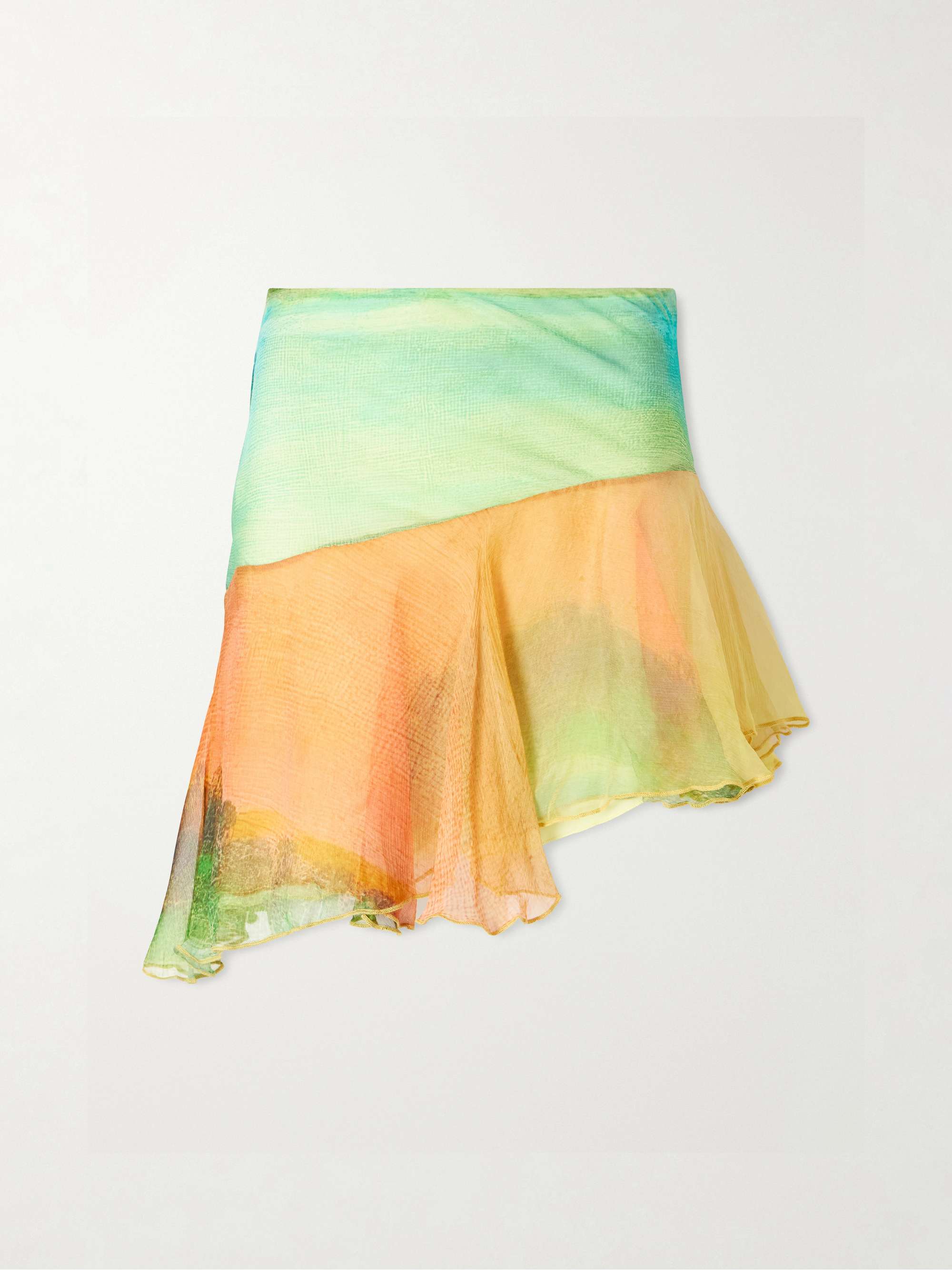 Formentera Silk Mini Skirt
