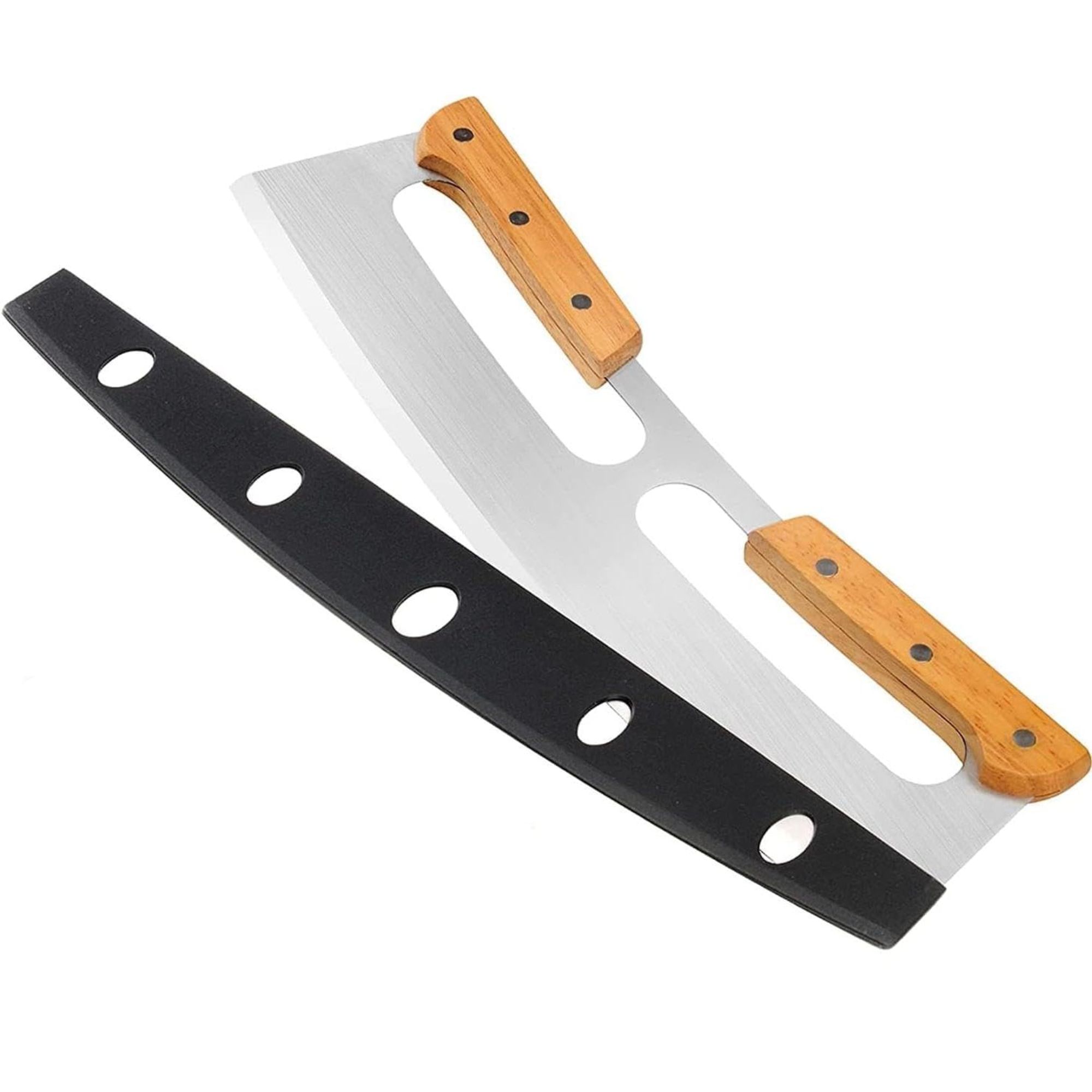 Pietuley, Large Pizza Cutter With Cover