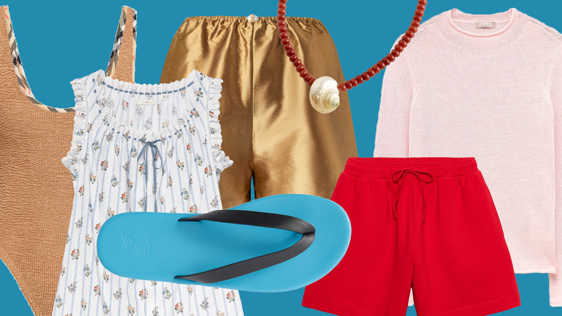 collage of fashion items to shop in June 2026