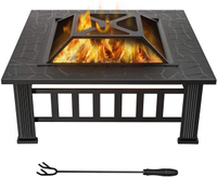 WINWEND Outdoor Wood Burning Firepit with Spark Screen | $139.99