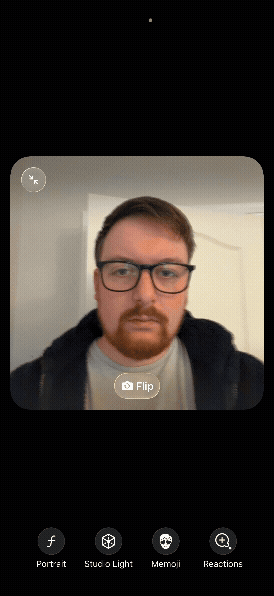 GIF of iPhone 16 Pro Max unstabilized video