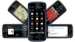 The Nokia 5800 was the first proper touch screen Nokia. It ran a touch version of Symbian S60 5th edition and was famously used in Christopher Nolan’s ‘The Dark Knight’.