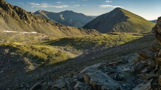 The trail up to Grays and Torreys Peaks in Colorado