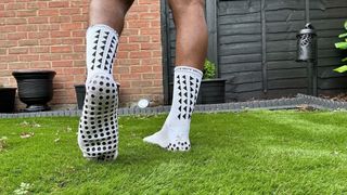 Gain the edge grip socks for football