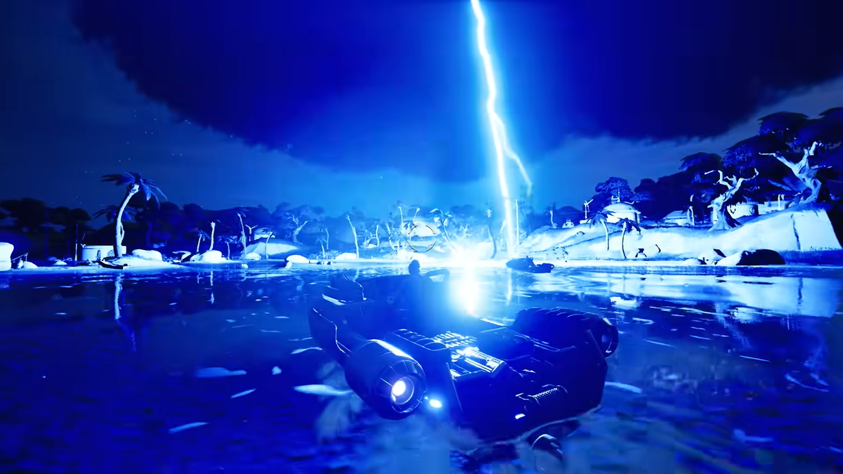 Fortnite update Tornadoes, lightning storms, and flare gun added to Fortnite PC Gamer