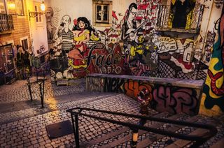 Fado street art in Lisbon