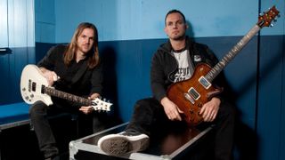 With Tremonti guitarist and former Creed touring member Eric Friedman 