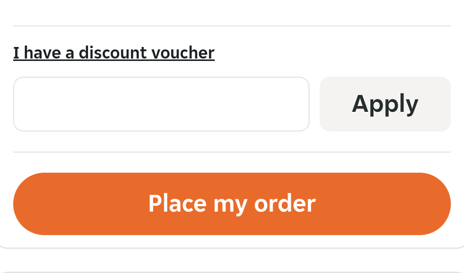 Just Eat discount code website