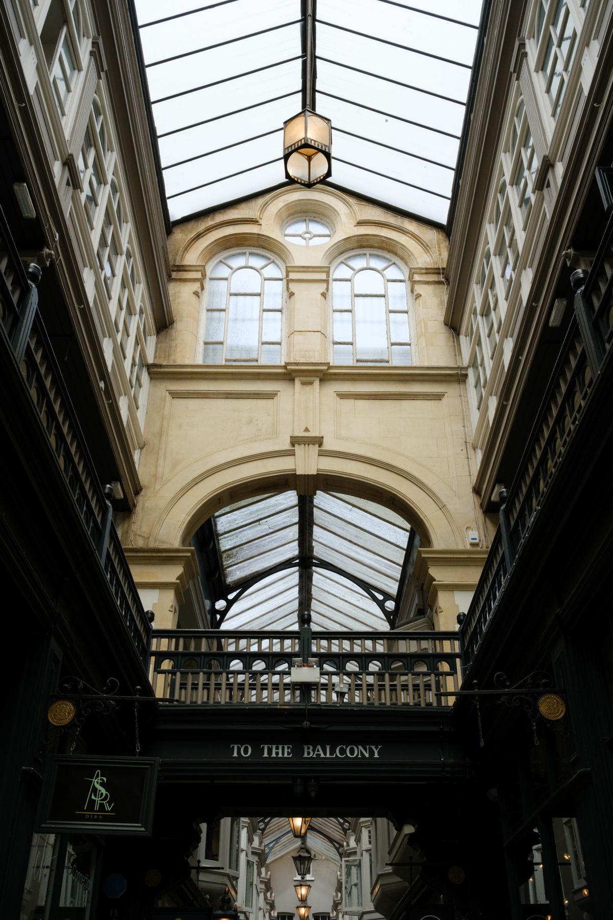 Cardiff Castle Arcade, taken on the Fujifilm X-E5.