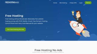 Free Hosting No Ads Review Listing