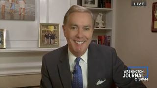 Steve Scully appearing on C-SPAN.