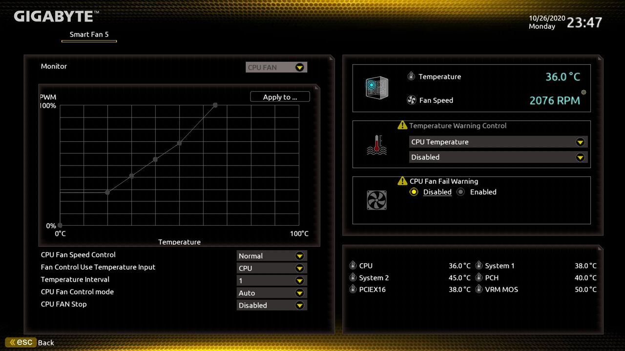 Gigabyte Z490M Gaming X BIOS