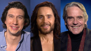 Adam Driver, Jared Leto and Jeremy Irons in an interview with CinemaBlend.