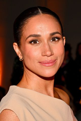 Meghan Markle pictured with glowing skin
