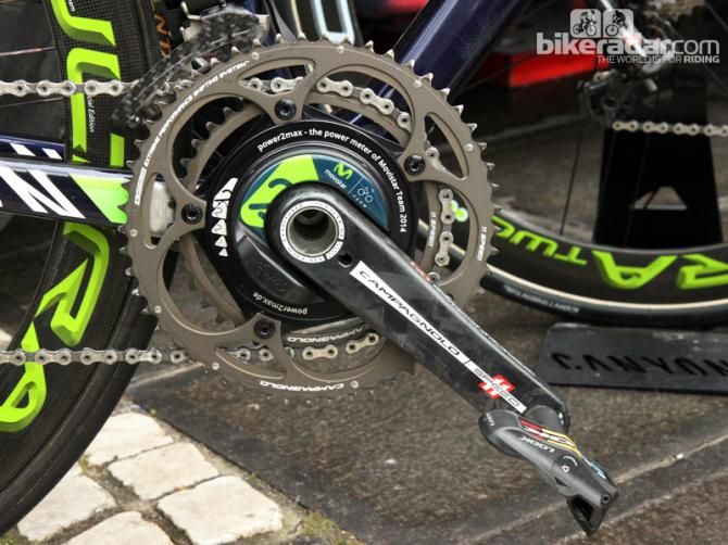 Movistar is using Power2Max power meters this season