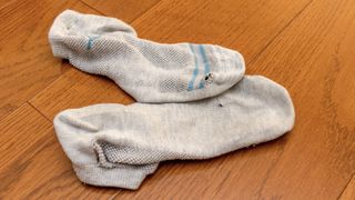 worn socks