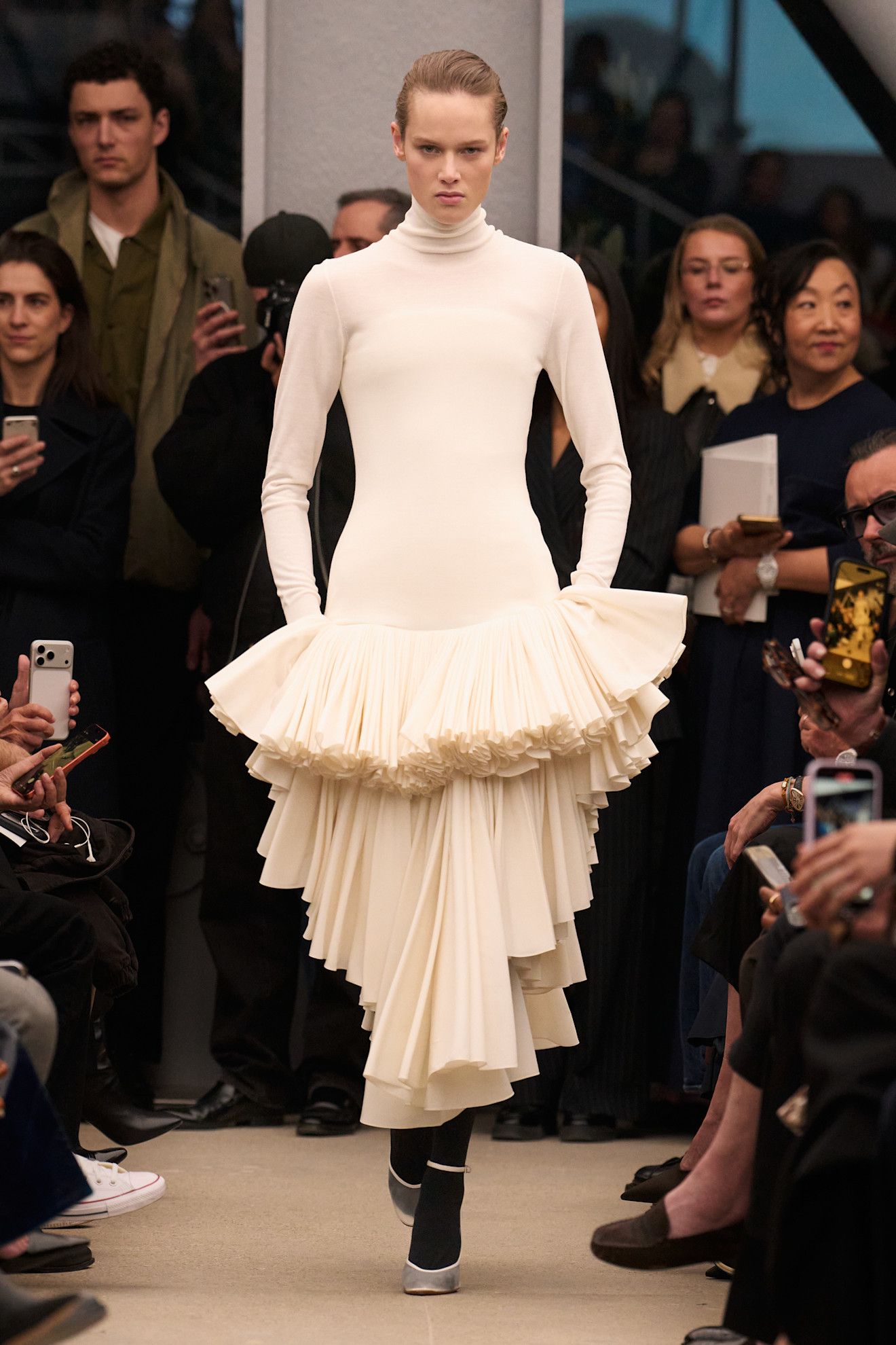 a runway image from alaia fall/winter 2026 collection.