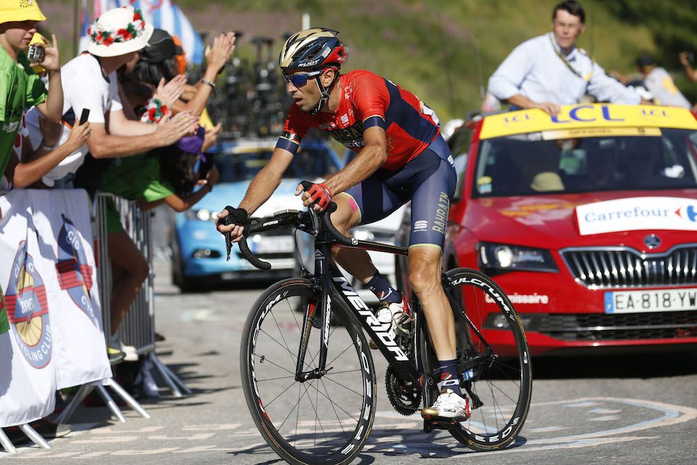 Vincenzo Nibali Heads To Hospital After Alpe D Huez Motorbike Incident Cycling Weekly