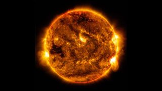 The sun is currently a middle-aged star.