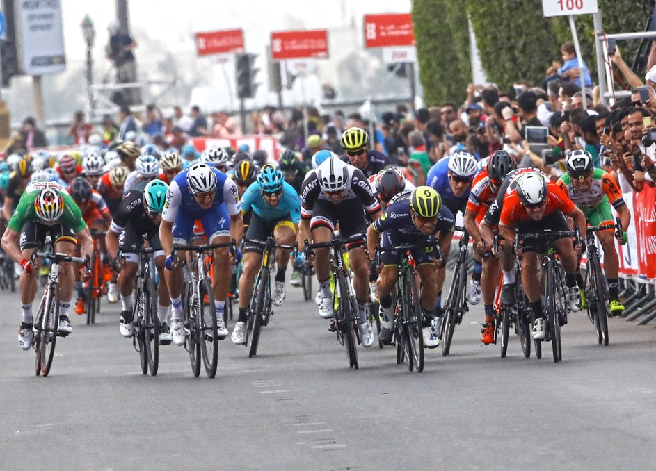 Marcel Kittel (Quick-Step Floors) takes stage 2 of the Abu Dhabi Tour