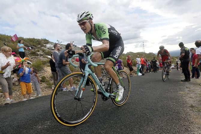 Wilco Kelderman (Belkin) and Daniel Navarro (Cofidis, Solutions Credits.)