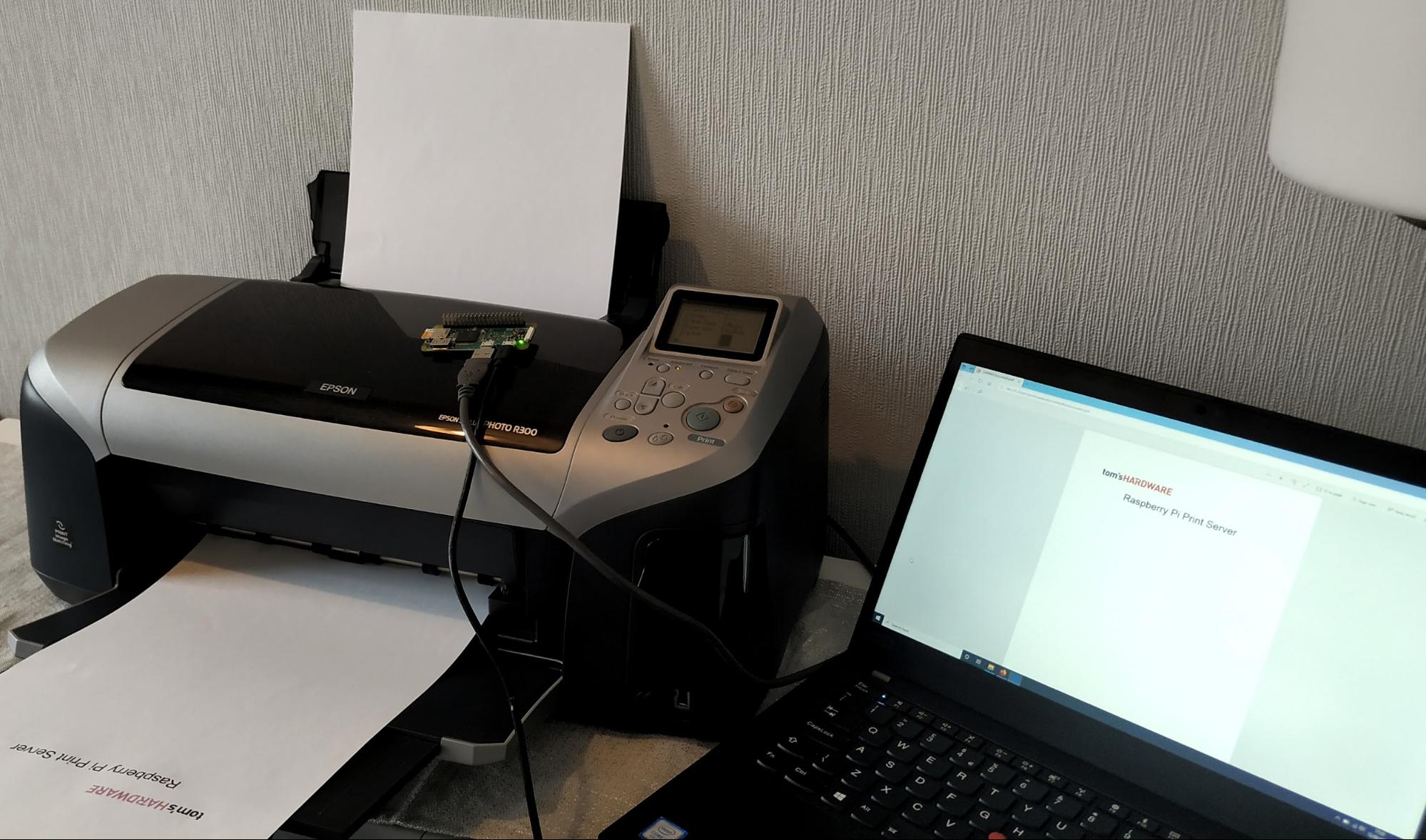 Isoleren garage doneren How to Make a Raspberry Pi-Powered Print Server | Tom's Hardware