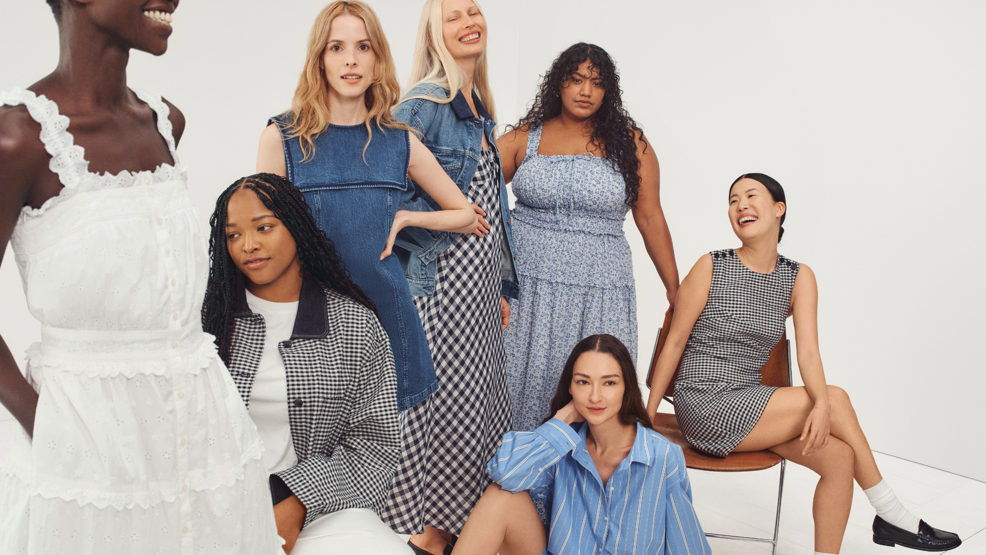 Gap x Doen campaign imagery