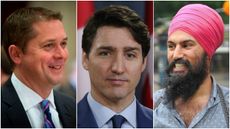 Canada election, Justin Trudeau, Andrew Scheer, Jagmeet Singh