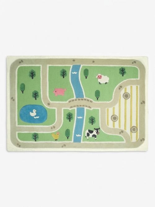 Day at the Farm Rug